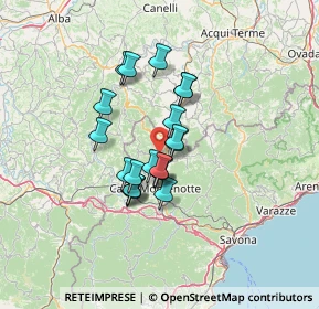 Mappa SP 33, 17058 Dego SV, Italia (9.7755)