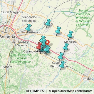 Mappa SP 31, 40064 Ozzano dell'Emilia BO (5.34071)