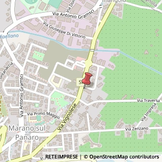 Mappa Via del Commercio, 41054 Marano sul Panaro, Modena (Emilia Romagna)