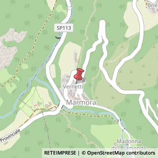 Mappa Via Elia Lombardini, 13, 12020 Marmora, Cuneo (Piemonte)