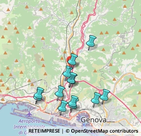 Mappa Via Giovanni Battista Custo, 16121 Genova GE, Italia (3.85308)