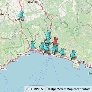 Mappa Via Pastorino F. 6 Bolzaneto Centro, 16162 Genova GE, Italia (10.93308)