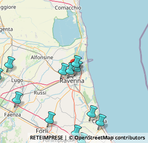 Mappa Via Bruno Buozzi, 48123 Ravenna RA, Italia (21.64846)