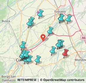 Mappa SP 3, 12040 Montanera CN (8.4515)