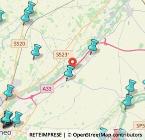 Mappa SP 3, 12040 Montanera CN (7.8885)