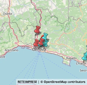 Mappa Via Gelasio Adamoli, 16030 Genova GE, Italia (15.1725)