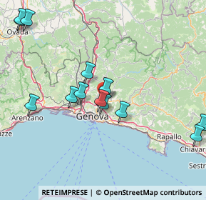 Mappa Via Gelasio Adamoli, 16030 Genova GE, Italia (17.62)