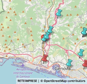Mappa Via S. Donà di Piave, 16161 Genova GE, Italia (5.00455)
