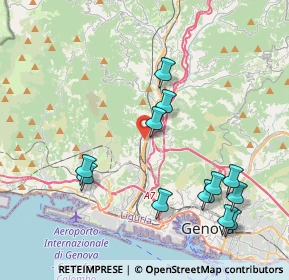 Mappa Via S. Donà di Piave, 16161 Genova GE, Italia (4.43)