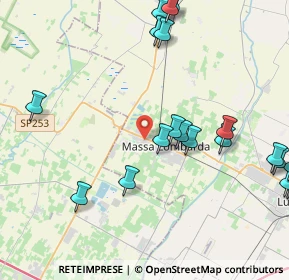 Mappa Via Montefiorino, 48024 Massa Lombarda RA, Italia (5.3735)