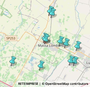 Mappa Via Montefiorino, 48024 Massa Lombarda RA, Italia (4.15364)