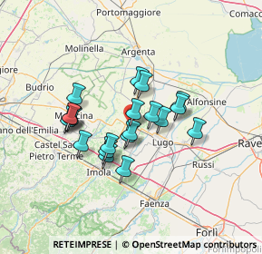 Mappa Via Montefiorino, 48024 Massa Lombarda RA, Italia (10.7245)