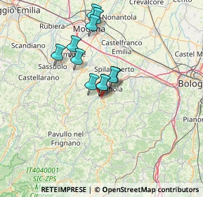 Mappa Via Castiglione, 41056 Savignano sul Panaro MO, Italia (11.14636)