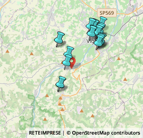 Mappa Via Castiglione, 41056 Savignano sul Panaro MO, Italia (3.524)