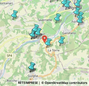 Mappa Via Castiglione, 41056 Savignano sul Panaro MO, Italia (2.528)