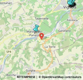 Mappa Via Castiglione, 41056 Savignano sul Panaro MO, Italia (3.94625)