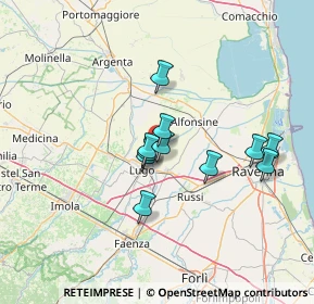 Mappa Via Sant' Antonio, 48022 Lugo RA, Italia (10.75182)