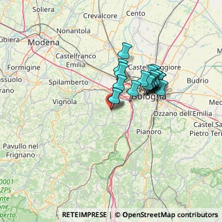 Mappa Via Boschi, 40037 Sasso Marconi BO, Italia (10.8165)