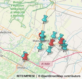 Mappa Via Marzabotto, 48024 Massa Lombarda RA, Italia (6.43077)
