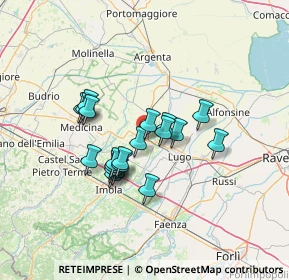 Mappa Via Marzabotto, 48024 Massa Lombarda RA, Italia (10.7025)