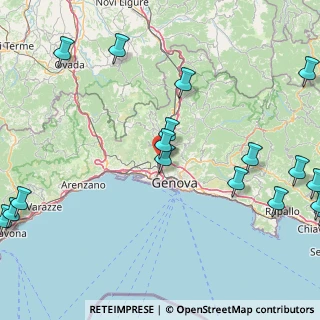 Mappa Via Teglia, 16161 Genova GE, Italia (26.4885)