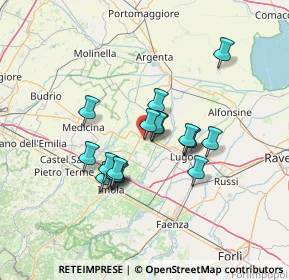 Mappa Via Ettore Ricci, 48024 Massa Lombarda RA, Italia (10.91056)