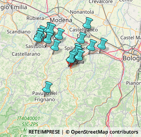 Mappa SP4dir, 41056 Savignano sul Panaro MO, Italia (11.515)