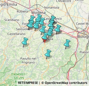 Mappa SP4dir, 41056 Savignano sul Panaro MO, Italia (10.953)