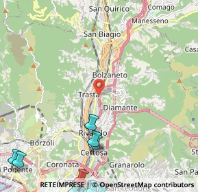 Mappa Via Monte Sei Busi, 16161 Genova GE, Italia (4.02737)