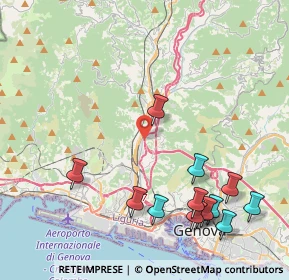 Mappa Via Monte Sei Busi, 16161 Genova GE, Italia (5.08462)