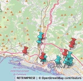 Mappa Via Monte Sei Busi, 16161 Genova GE, Italia (5.02188)