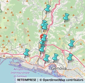 Mappa Via Monte Sei Busi, 16161 Genova GE, Italia (3.57167)
