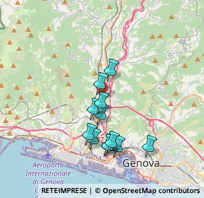 Mappa Via Monte Sei Busi, 16161 Genova GE, Italia (3.19917)
