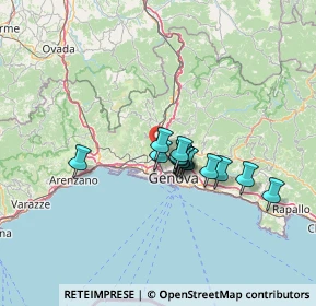 Mappa Via Monte Sei Busi, 16161 Genova GE, Italia (9.82462)
