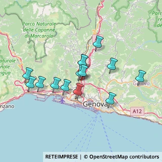 Mappa Via Monte Sei Busi, 16161 Genova GE, Italia (6.29786)