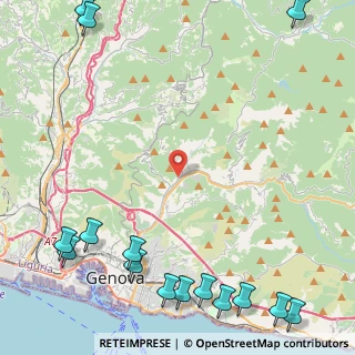 Mappa 16138 Genova GE, Italia (7.33733)