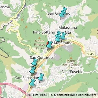 Mappa 16138 Genova GE, Italia (1.01583)