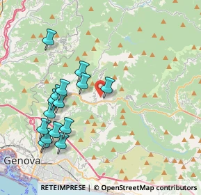 Mappa Via Bartolomeo Fazio, 16165 Genova GE, Italia (4.16933)