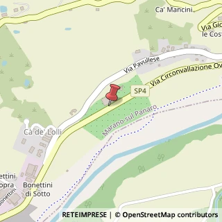 Mappa Via Circonvallazione Ovest, 32, 41054 Marano sul Panaro, Modena (Emilia Romagna)