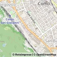 Map Como