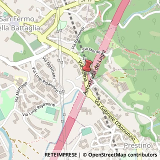 Mappa Via Roma, 22, 22020 San Fermo della Battaglia, Como (Lombardia)