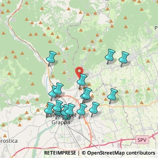 Mappa Via Valle S. Felicita, 36060 Romano D'ezzelino VI, Italia (4.00647)