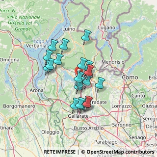 Mappa Lungolago della Schiranna, 21100 Varese VA, Italia (10.695)