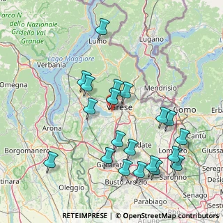 Mappa Lungolago della Schiranna, 21100 Varese VA, Italia (16.7665)