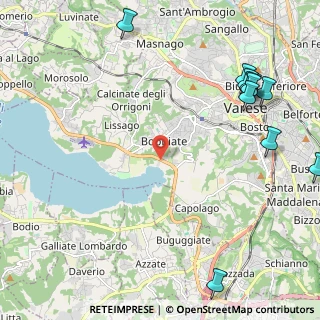 Mappa Lungolago della Schiranna, 21100 Varese VA, Italia (3.04182)