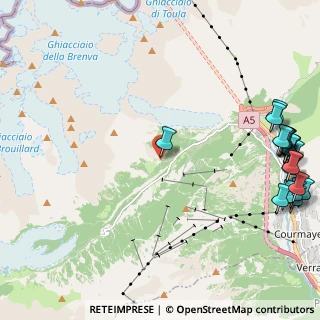 Mappa Loc. Val Veny, 11013 Courmayeur AO, Italia (3.2205)