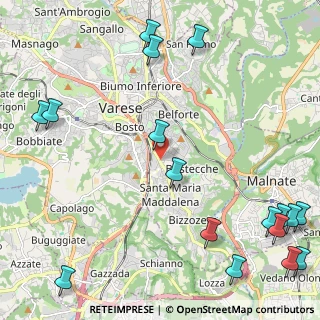 Mappa Via Buenos Aires, 21100 Varese VA, Italia (3.25647)
