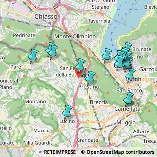 Mappa Via Rigamonti, 22020 San Fermo della Battaglia CO, Italia (2.20526)