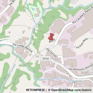 Mappa Via Cavaliere Pietro Radici, 46, 24026 Cazzano Sant'Andrea, Bergamo (Lombardia)