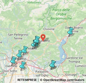 Mappa Via Cà Antonelli, 24024 Gandino BG, Italia (16.91091)